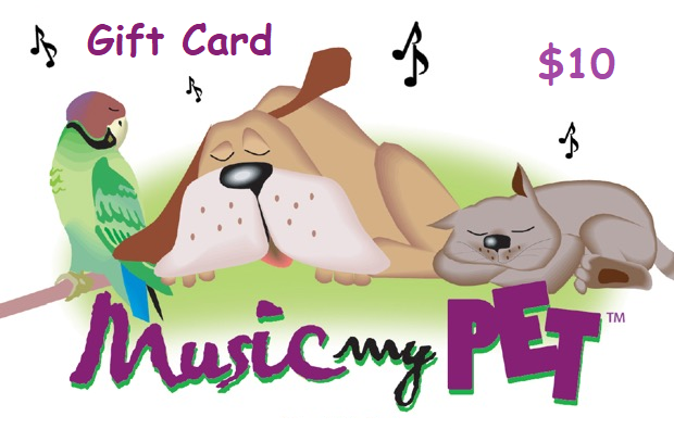 Music My Pet Gift Cards